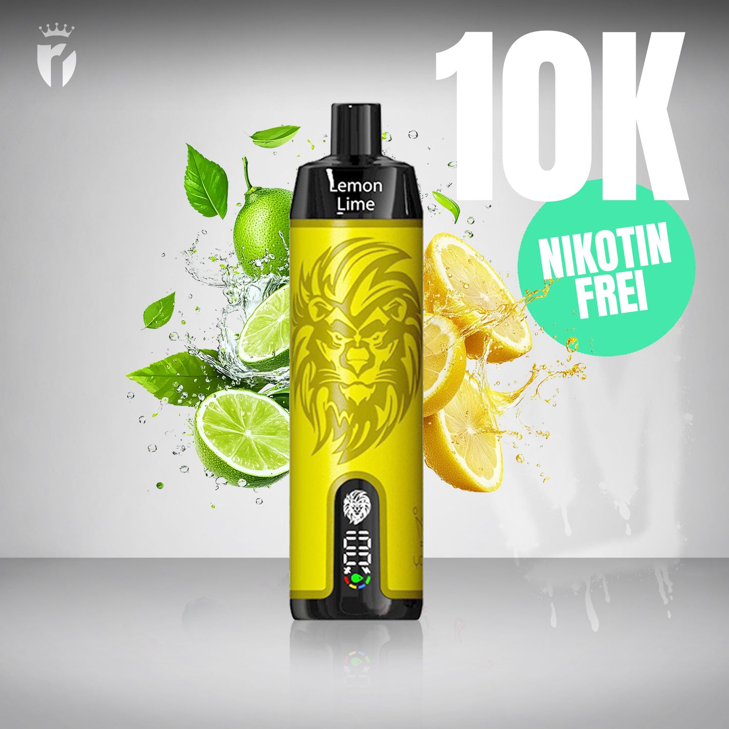 X Lion Vapes 10K - Lemon Lime