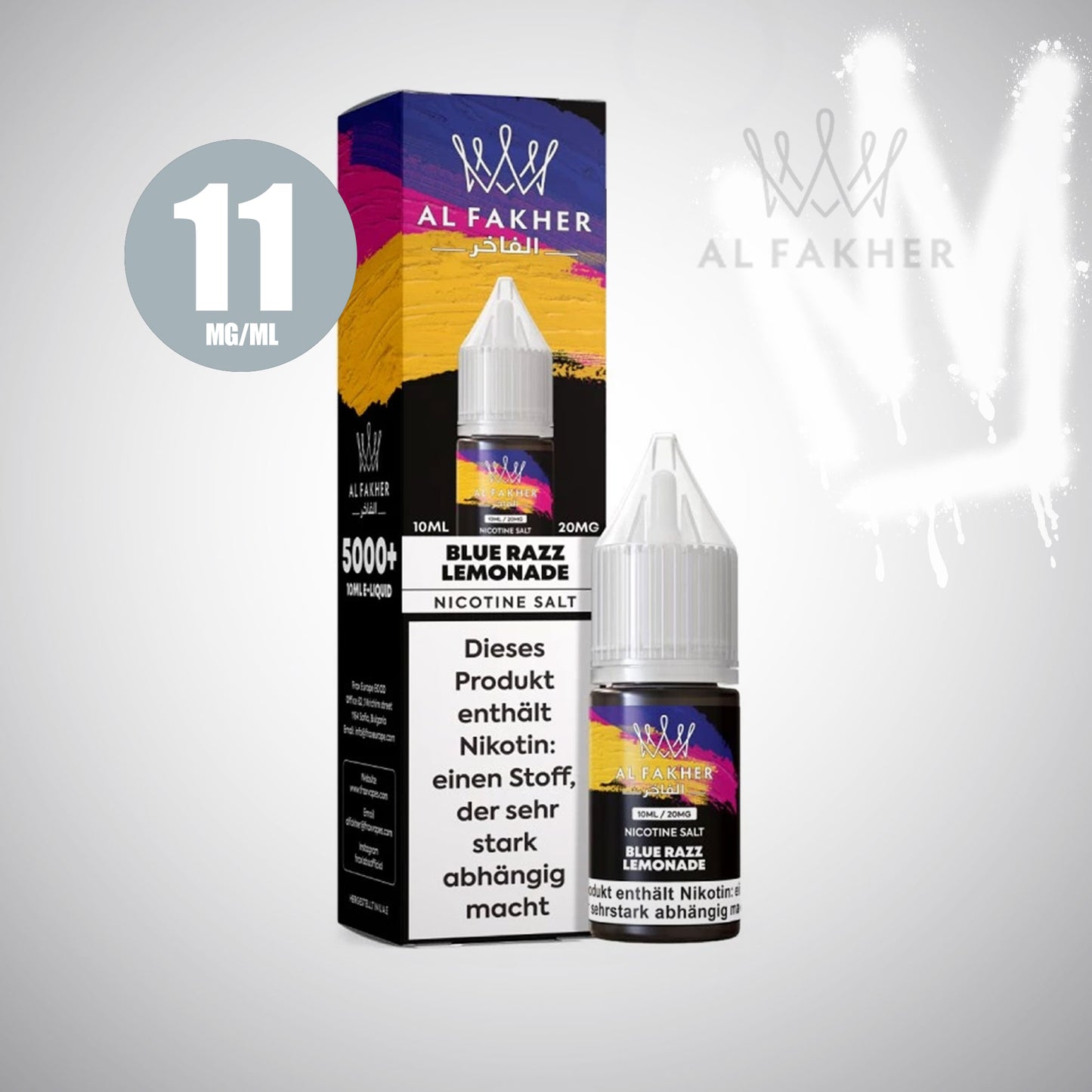 Blue Razz Lemonade - Al Fakher - Liquid 11 + 20mg