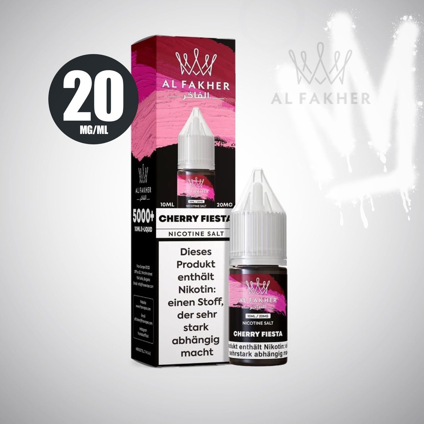Cherry Fiesta - Al Fakher - Liquid 11 + 20mg