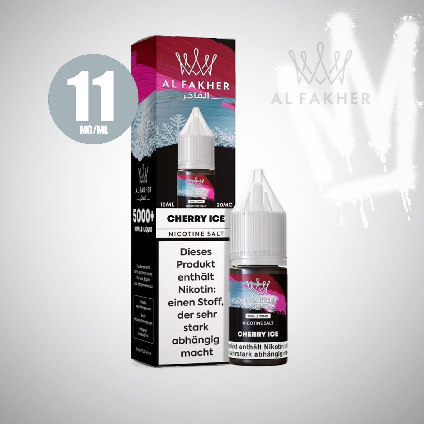 Cherry Ice - Al Fakher - Liquid 11 + 20mg