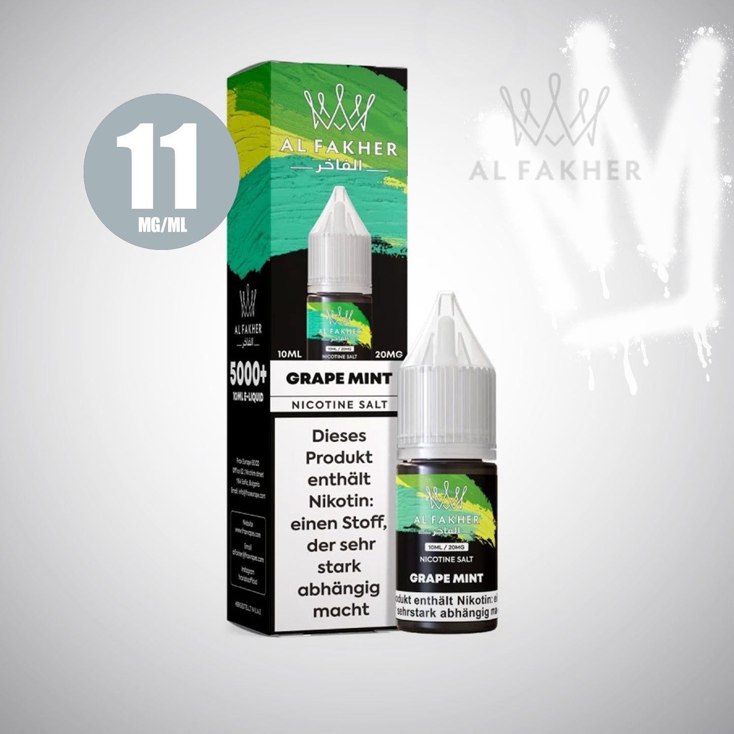 Grape Mint - Al Fakher - Liquid 11 + 20mg