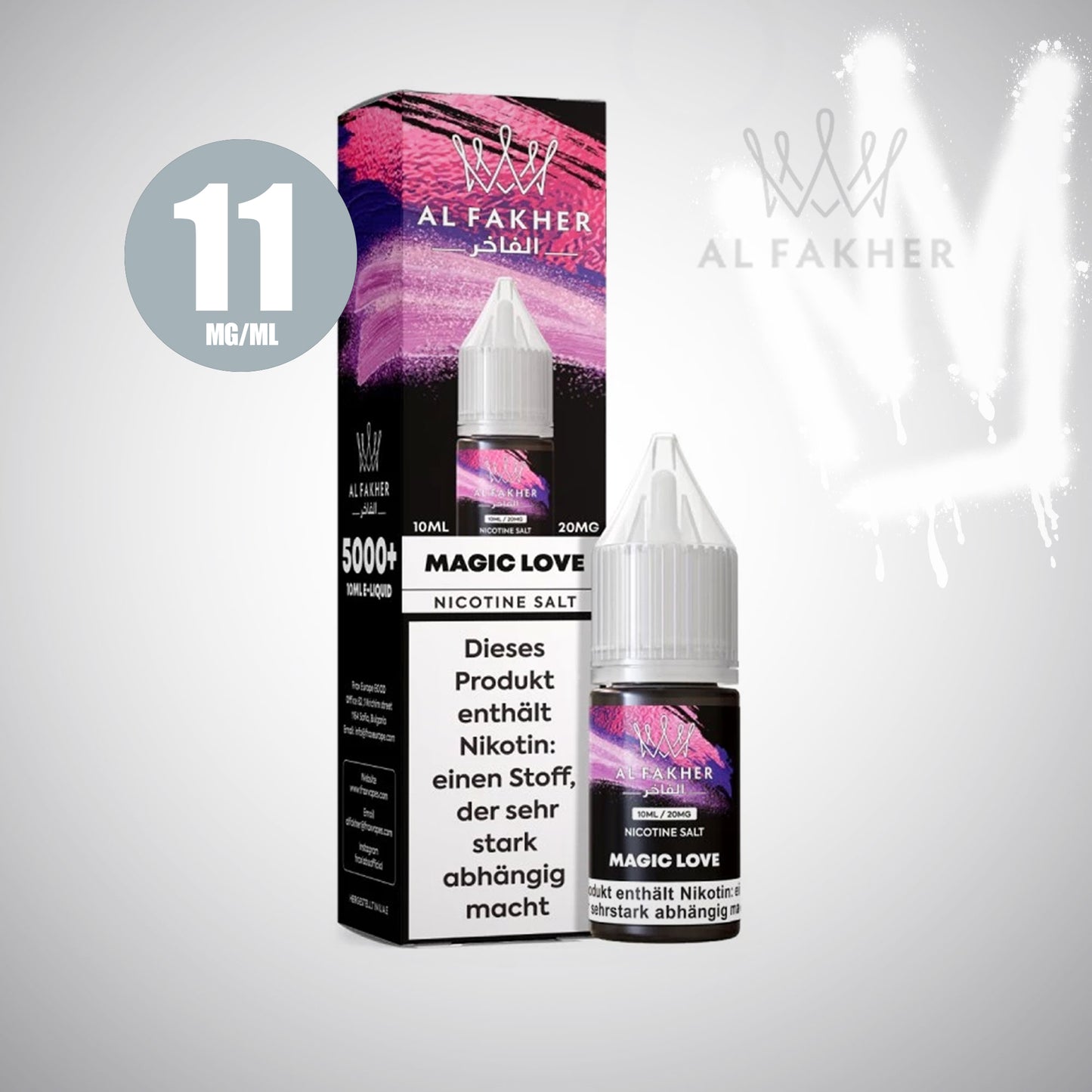 Magic Love - Al Fakher - Liquid 11 + 20mg
