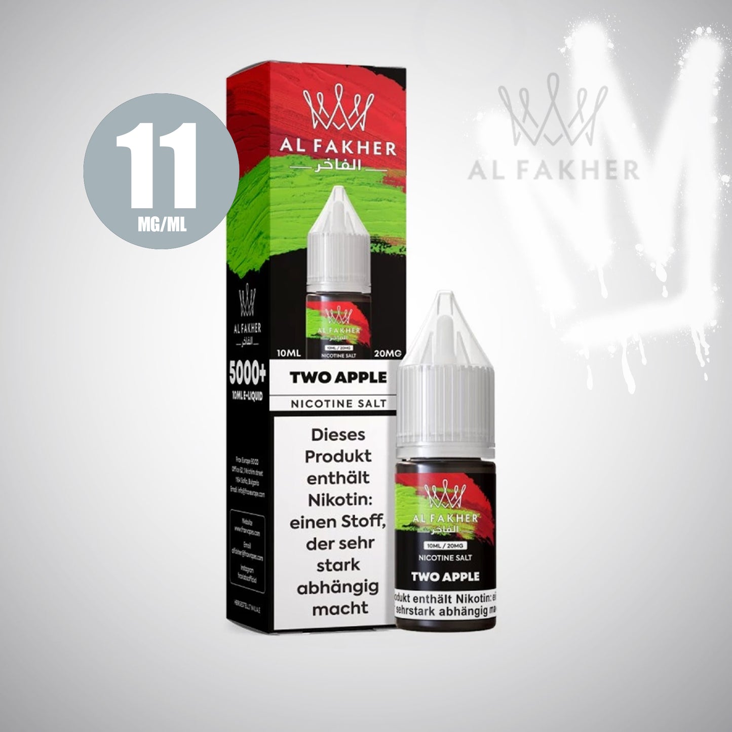 Two Apple - Al Fakher - Liquid 11 + 20mg
