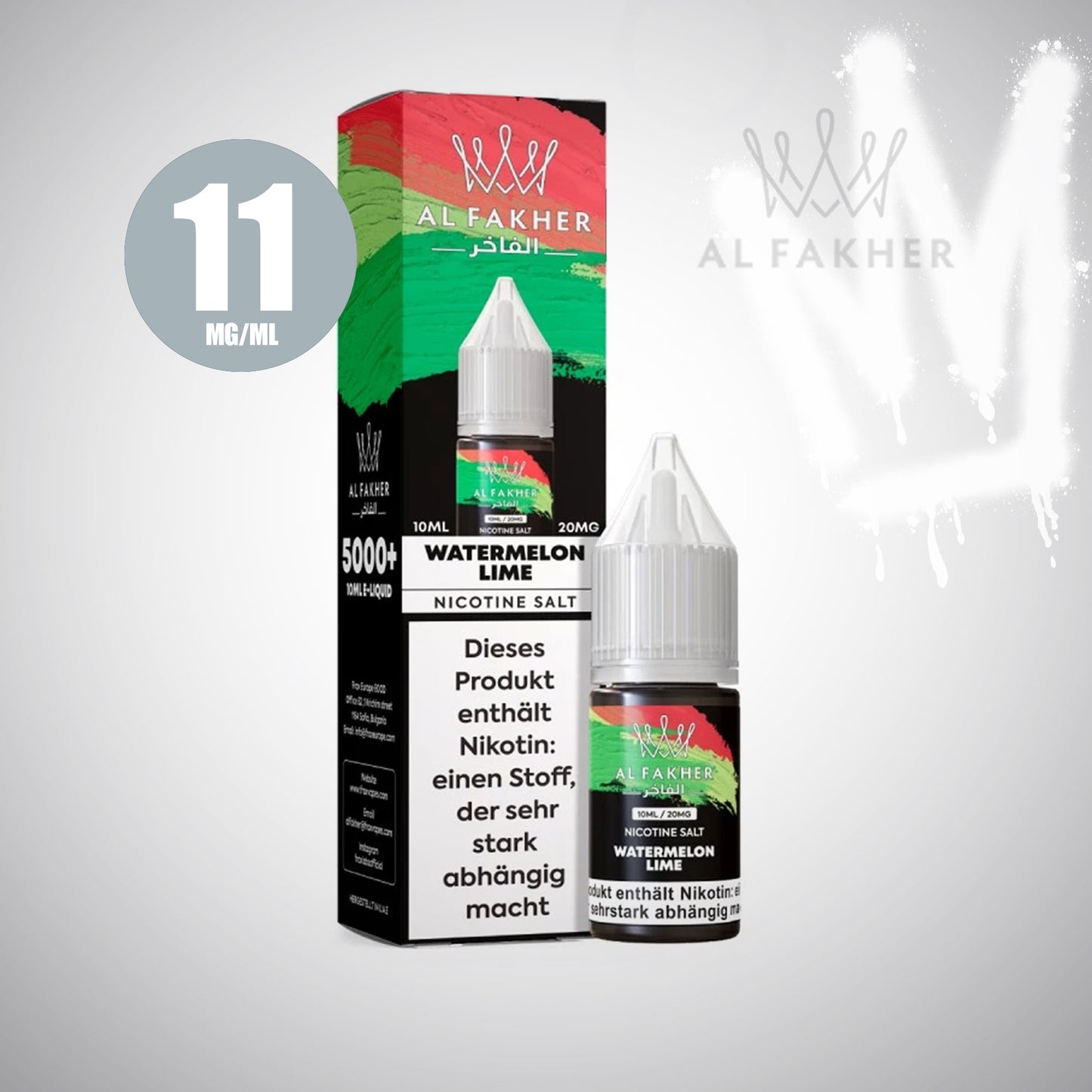 Watermelon Lime - Al Fakher - Liquid 11 + 20mg