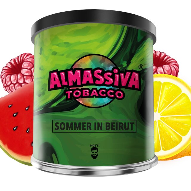 Almassiva Shisha Tabak 200g - Sommer in Beirut