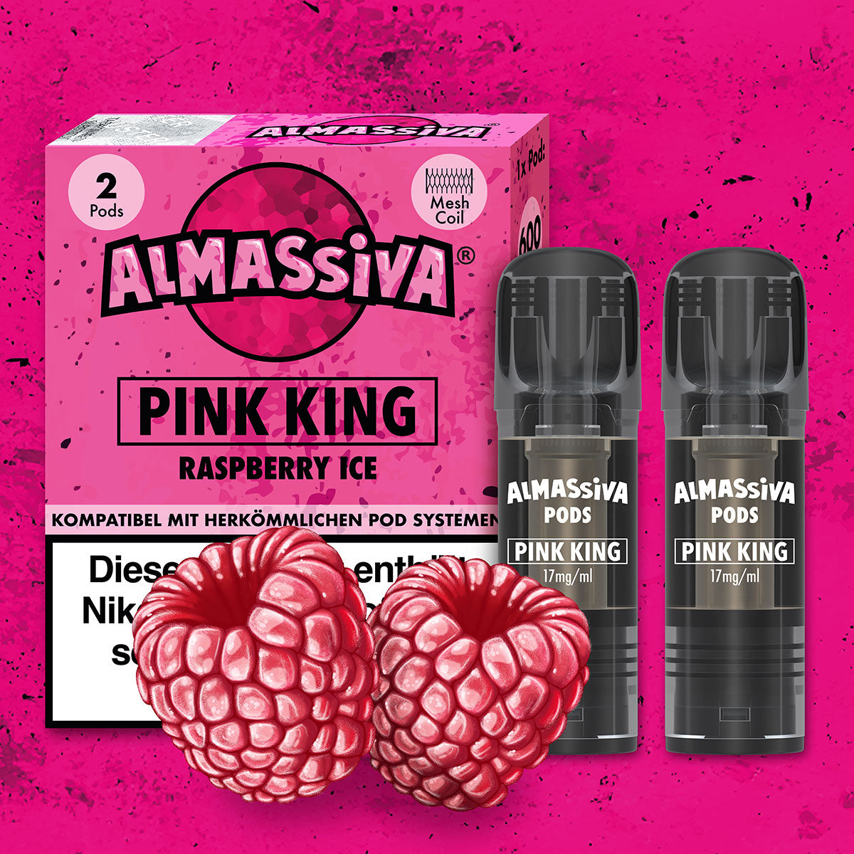 Pink King - 17mg/ml - Prefilled Pods (MatchBar) (2 Stück)