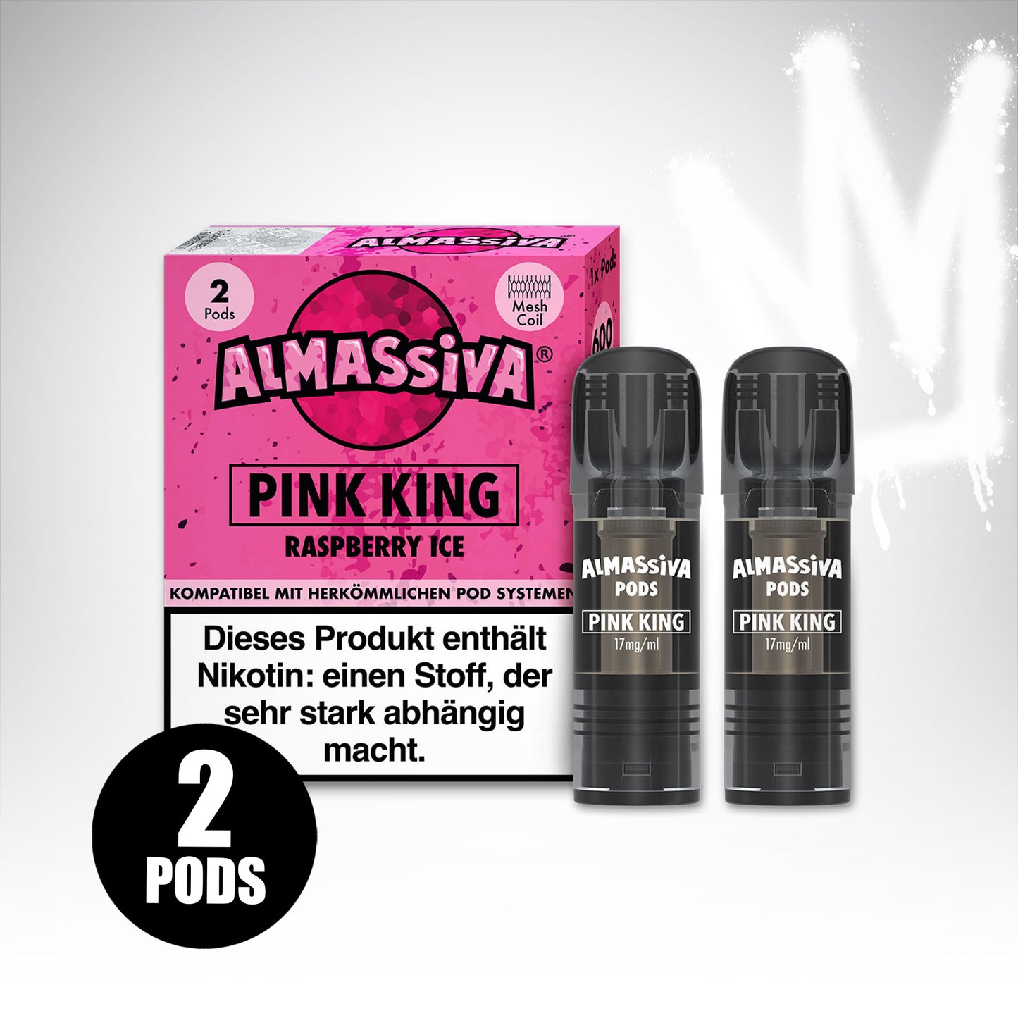 Pink King - 17mg/ml - Prefilled Pods (MatchBar) (2 Stück)