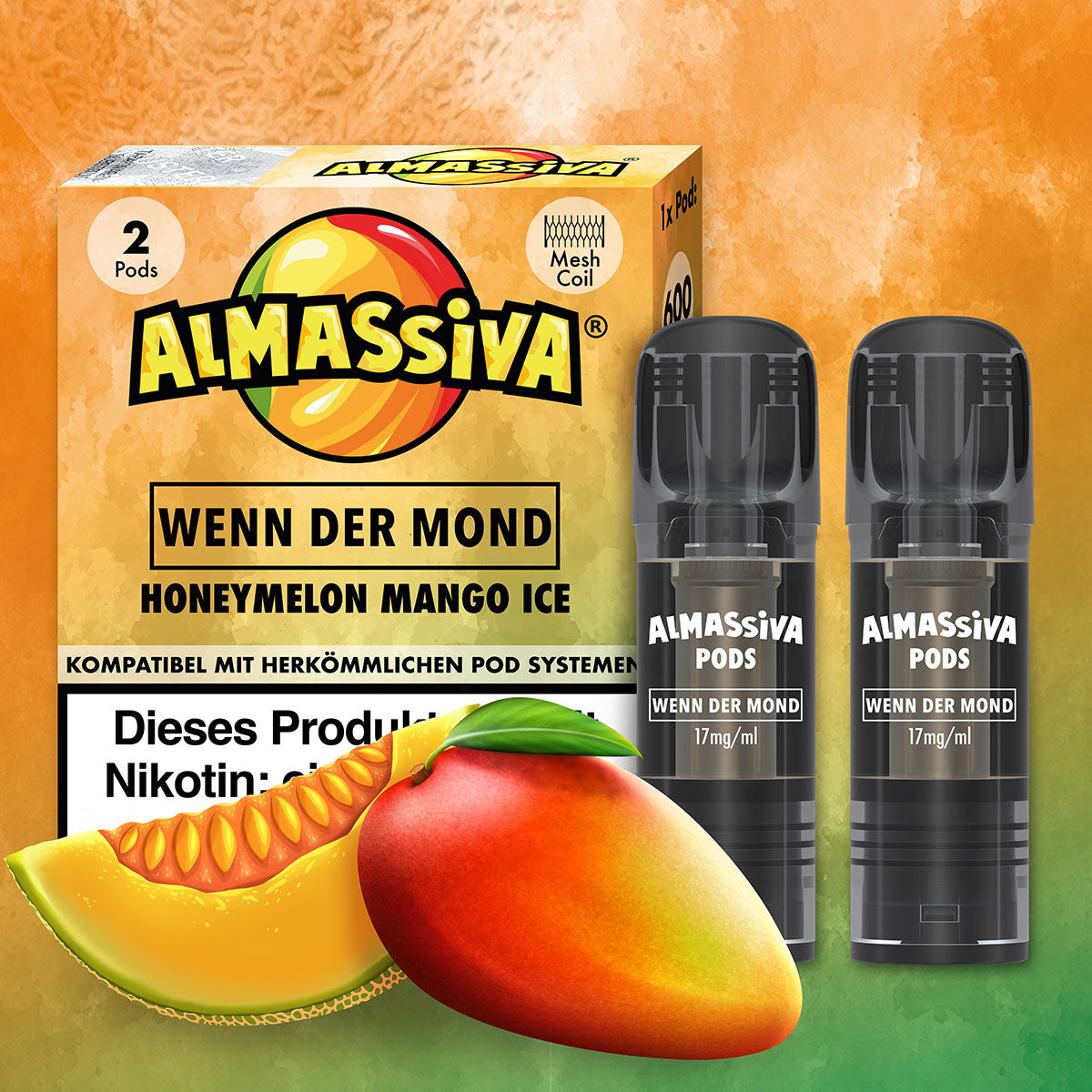 Wenn der Mond - 17mg/ml - Prefilled Pods (MatchBar) (2 Stück)
