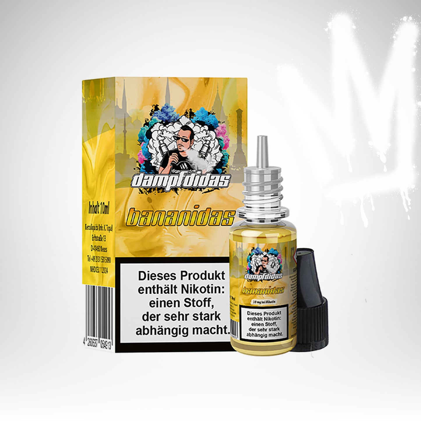 Dampfdidas - Bananidas - 10ml Liquid