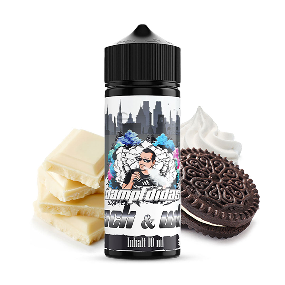 Dampfdidas - Black & White - 10ml Aroma (Longfill)