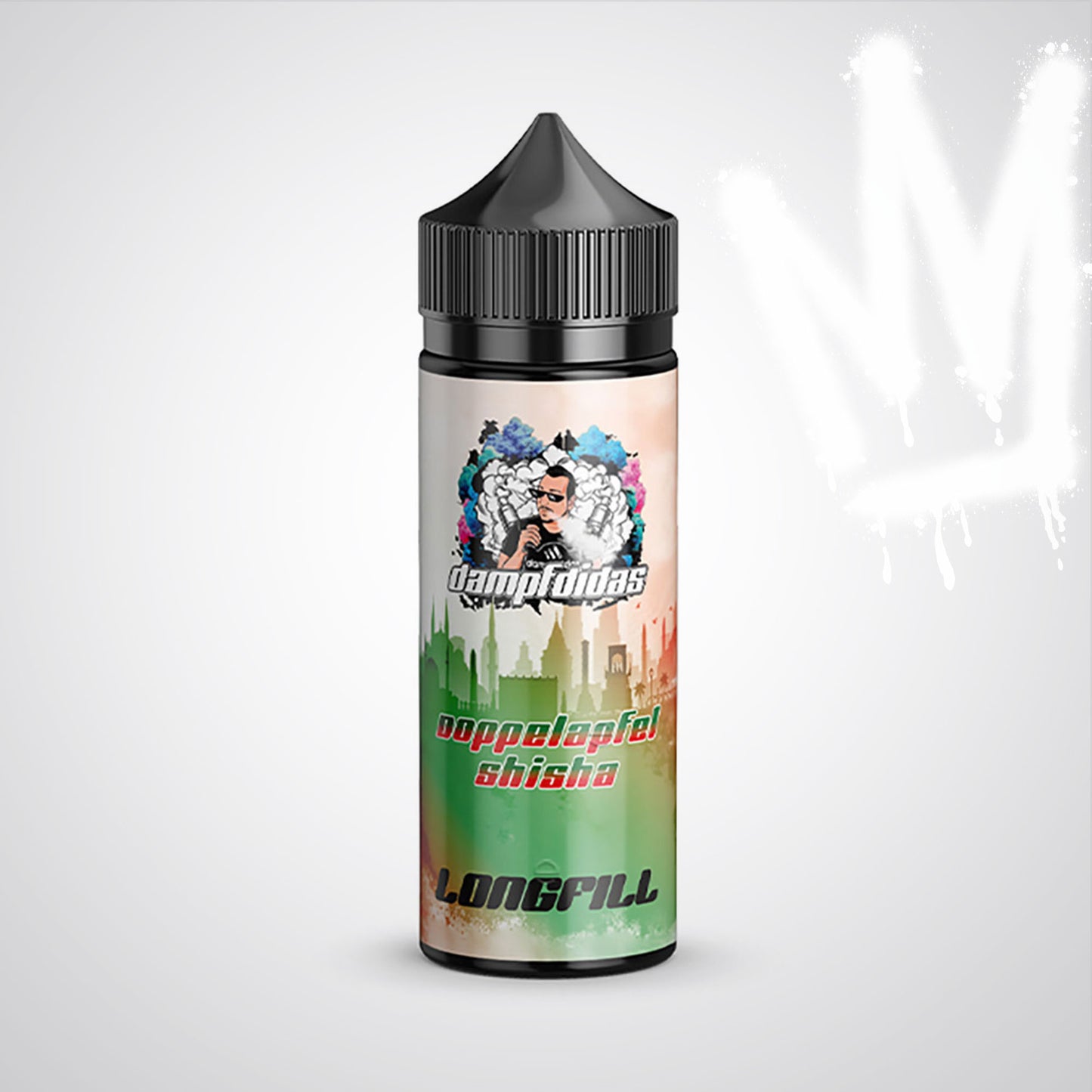 Dampfdidas - Doppelapfel - 10ml Aroma (Longfill)
