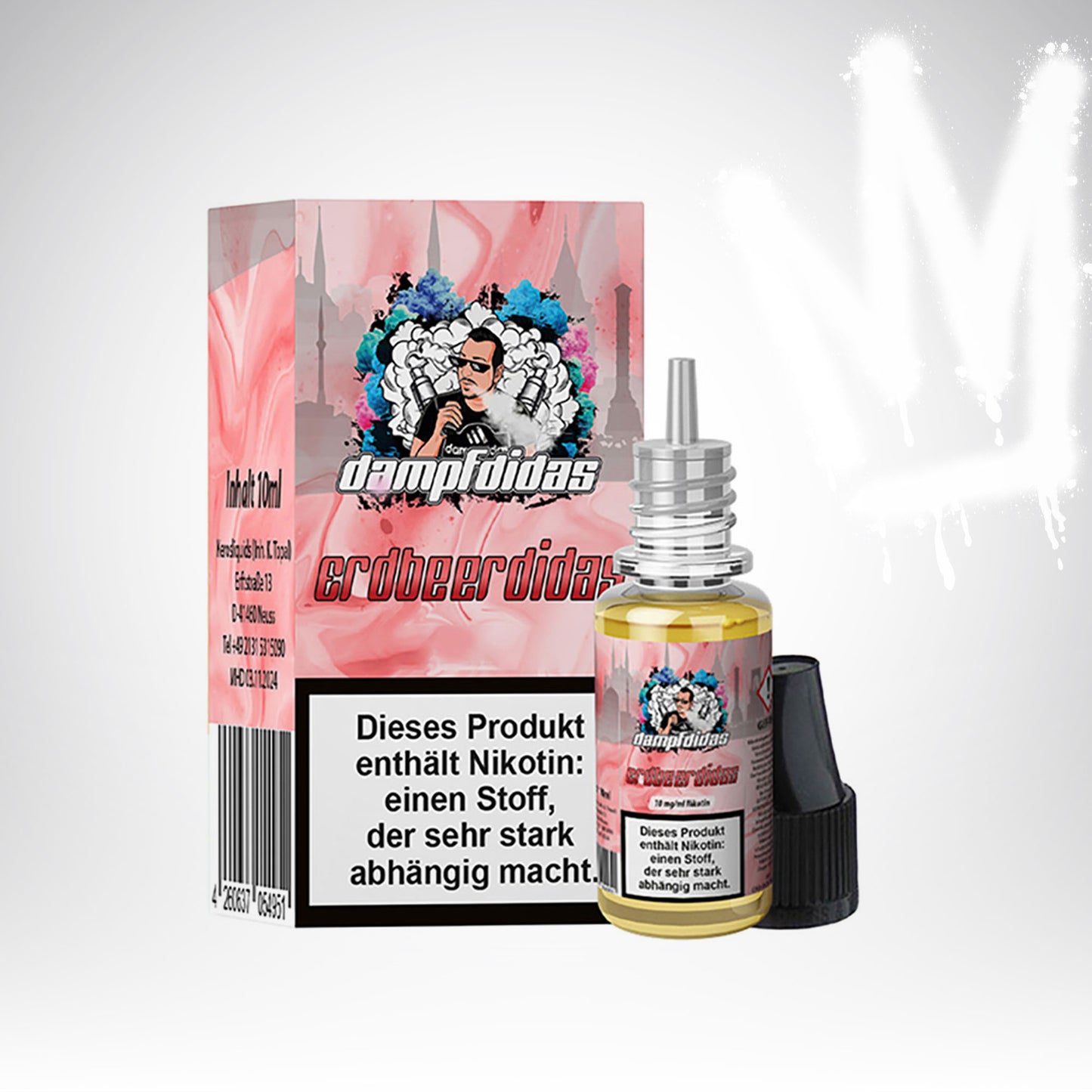 Dampfdidas - Erdberdidas - 10ml Liquid