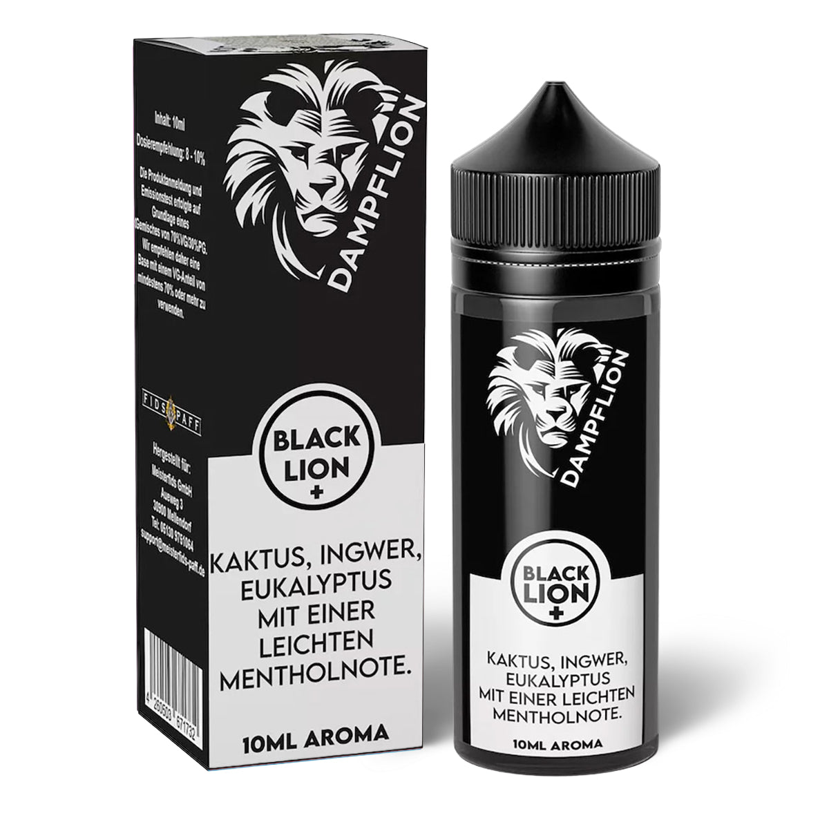 Dampflion - Classics - Black Lion Plus - 10ml Aroma (Longfill)