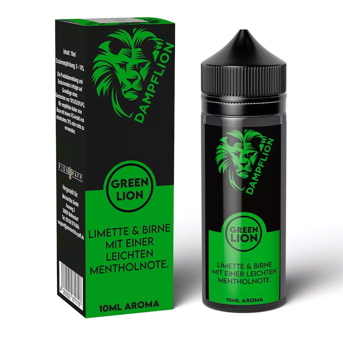 Dampflion - Classics - Green Lion - 10ml Aroma (Longfill)