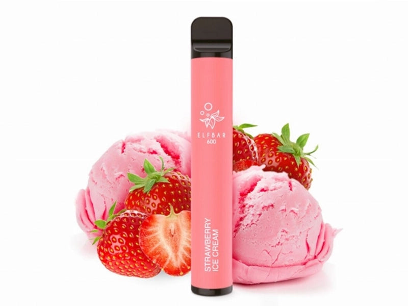 ELFBAR 600 - Strawberry Ice Cream