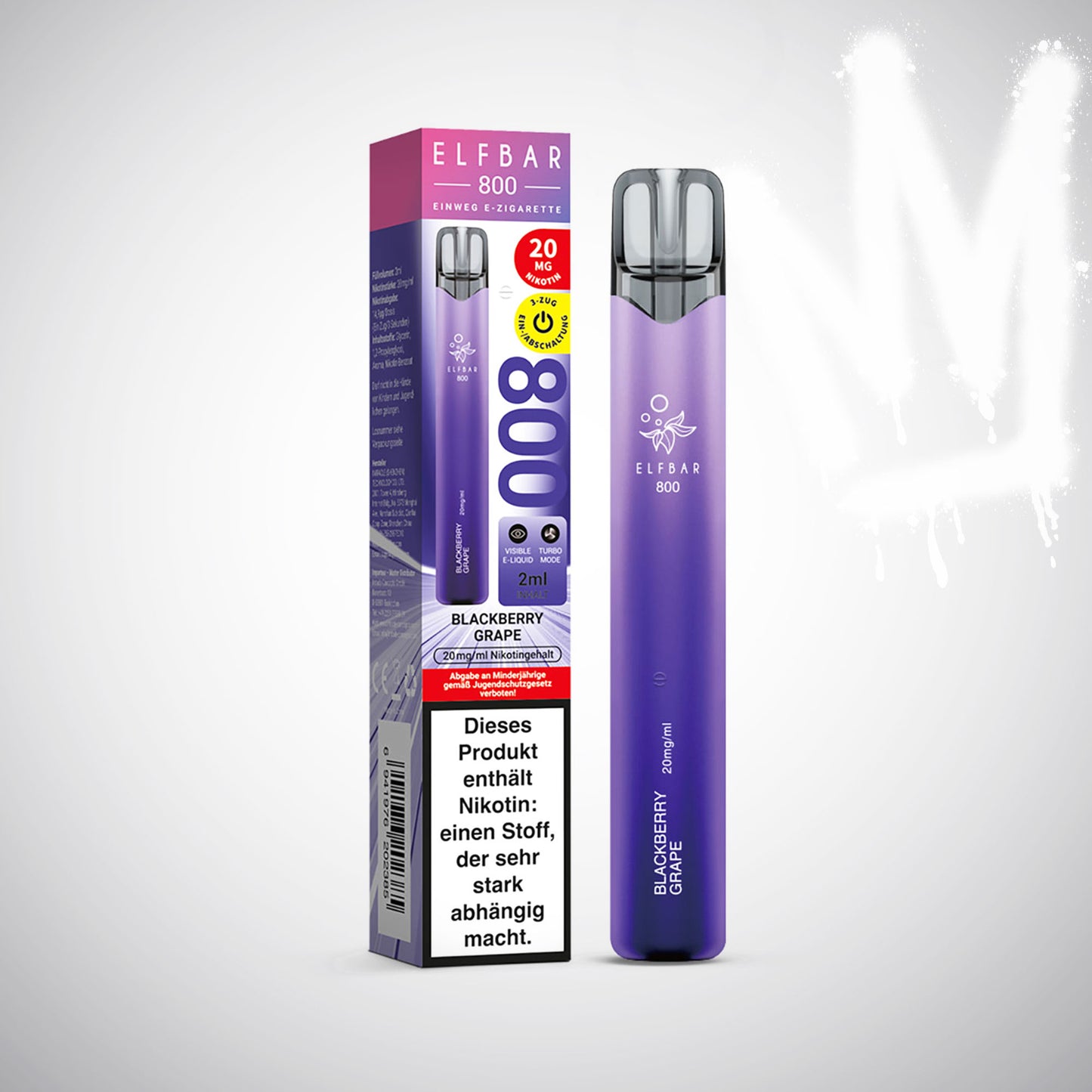 *NEU* ELFBAR 800 - Blackberry Grape