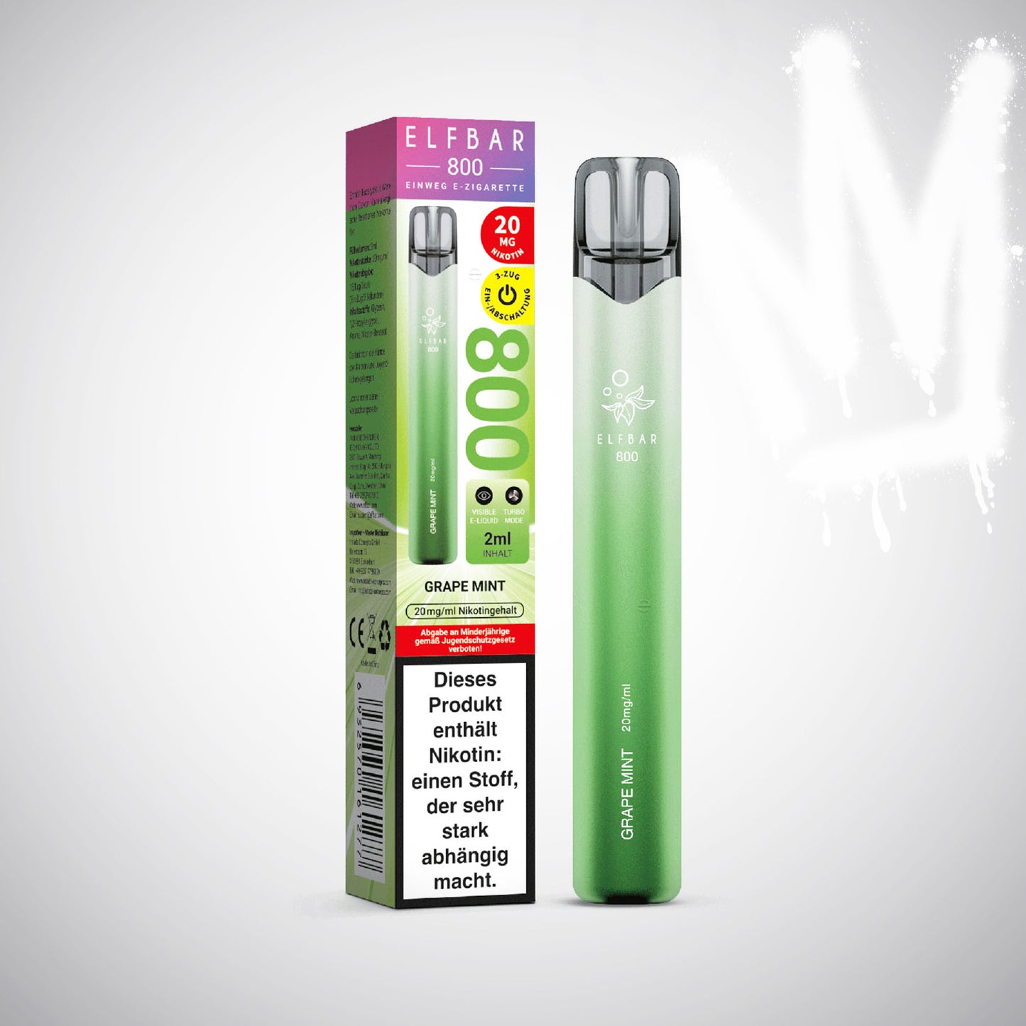 ELFBAR 800 - Grape Mint