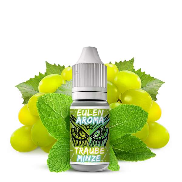 Eulen Aroma - Traube Minze - 10ml Aroma