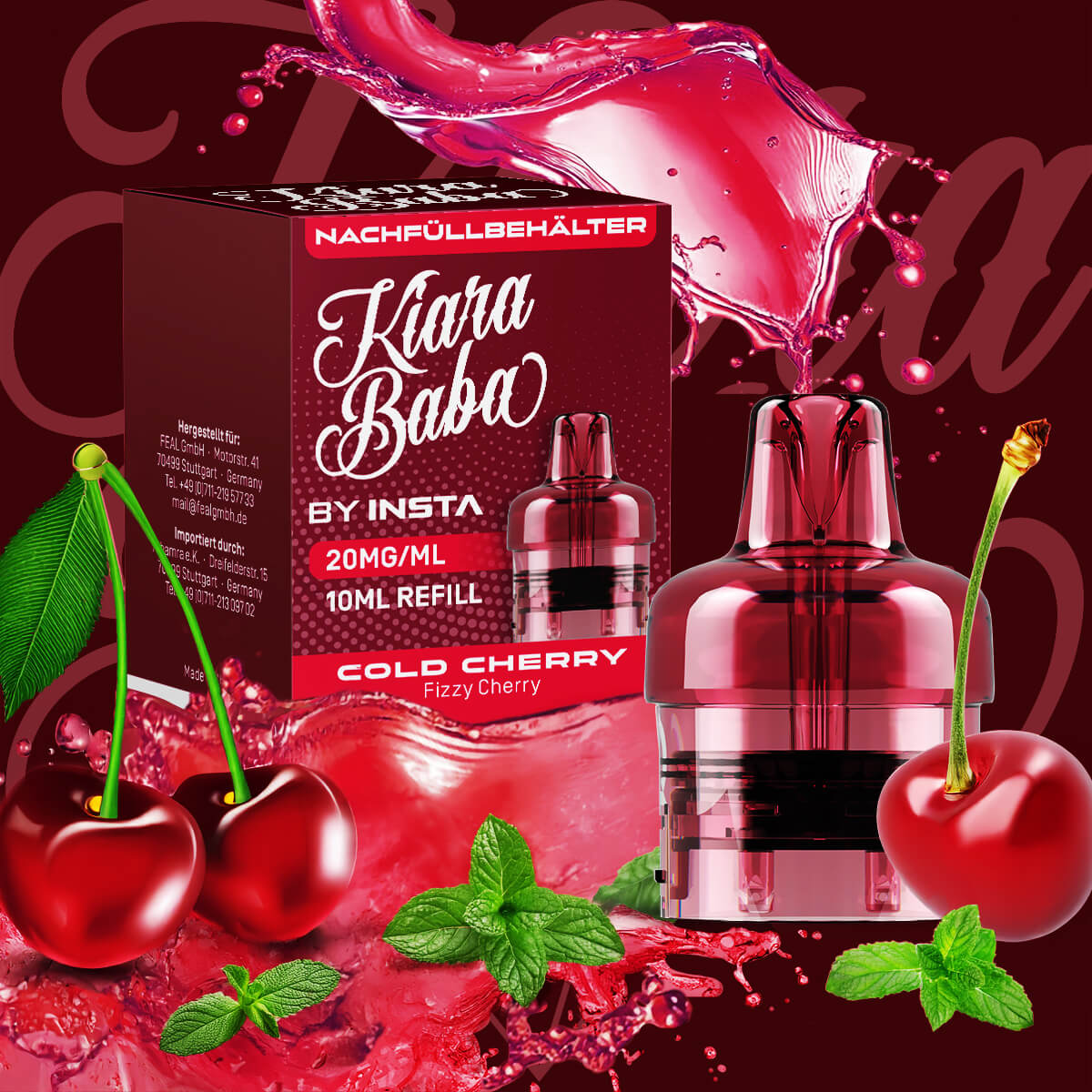 Kiara Baba 10K - Pod - Cold Cherry