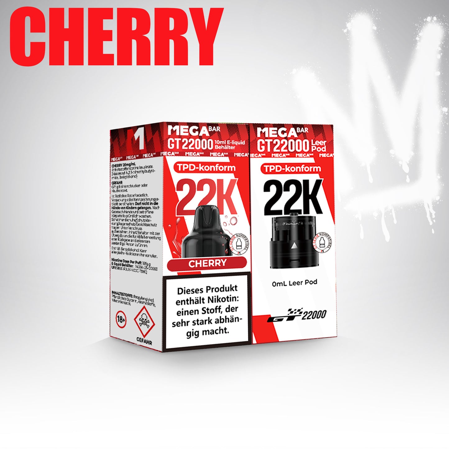 Cherry - Megabar GT 22000 - Pod