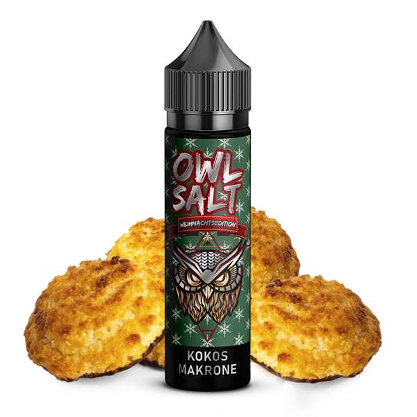 OWL SALT - Kokos Makrone - Winteredition