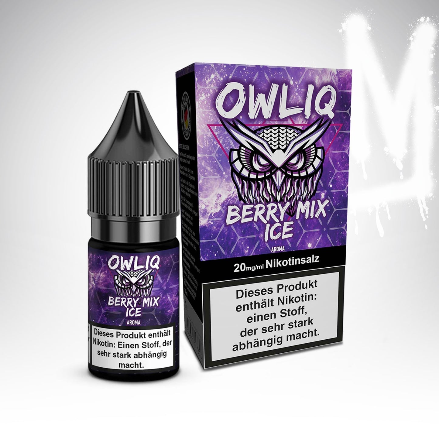Berry Mix Ice - Owliq - 10ml Liquid