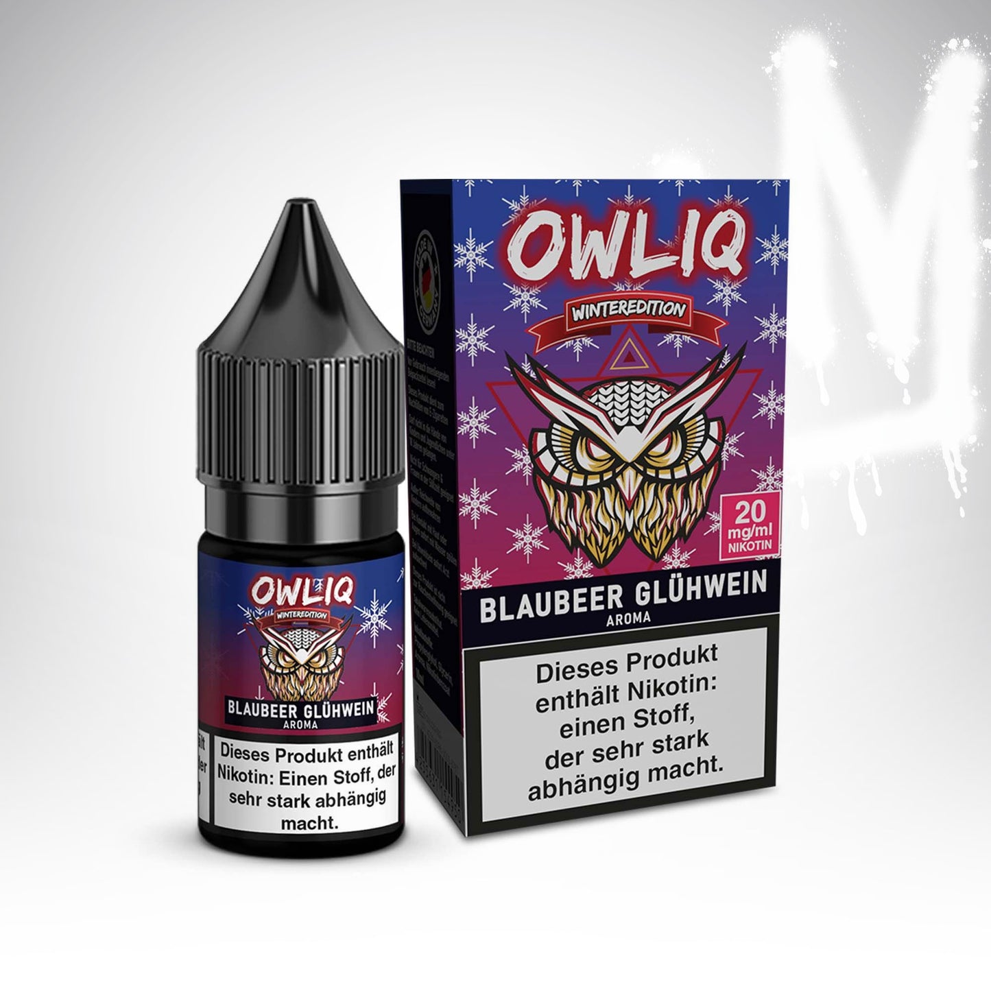 Blaubeer Zimtschnecke - Owliq - 10ml Liquid