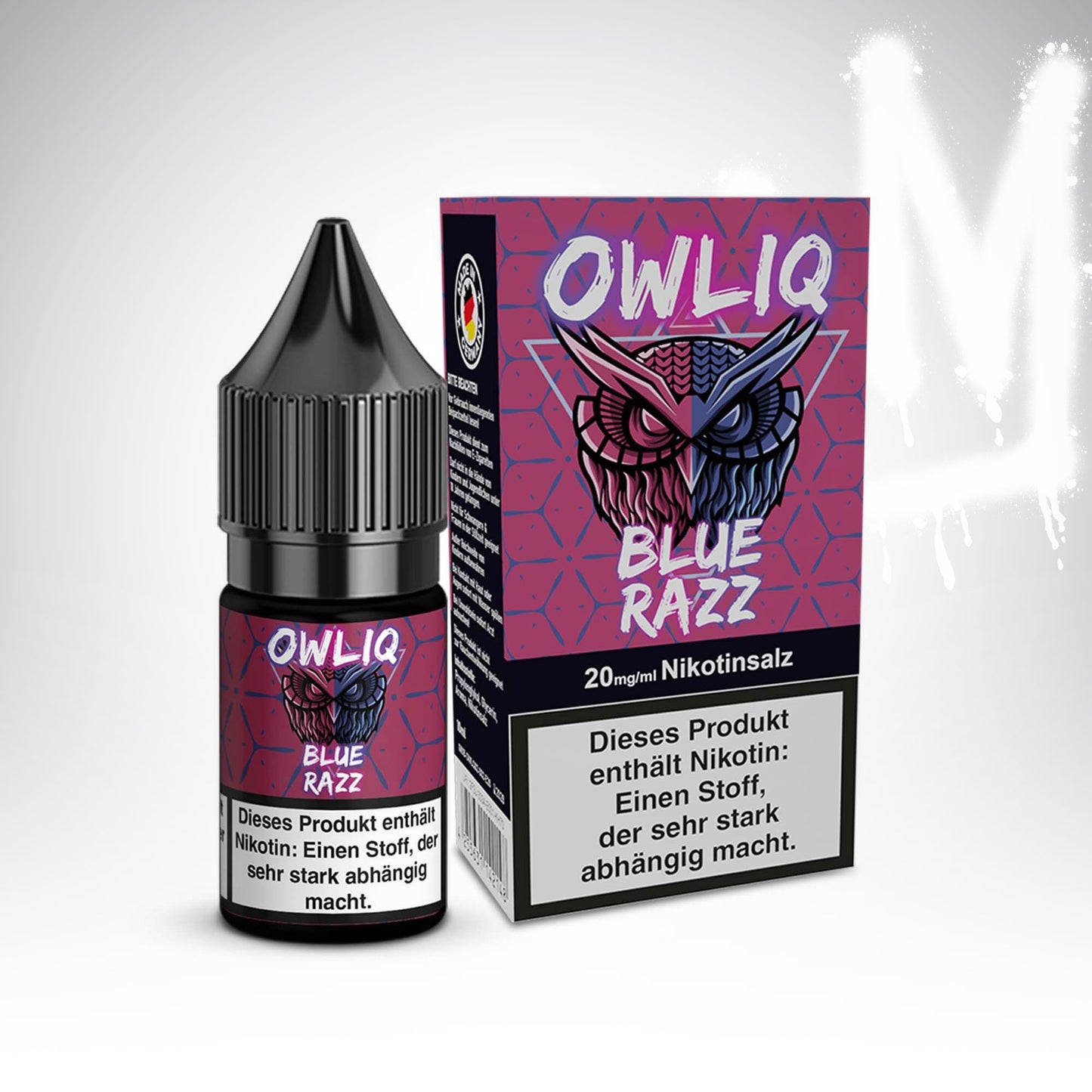 Blue Razz - Owliq - 10ml Liquid