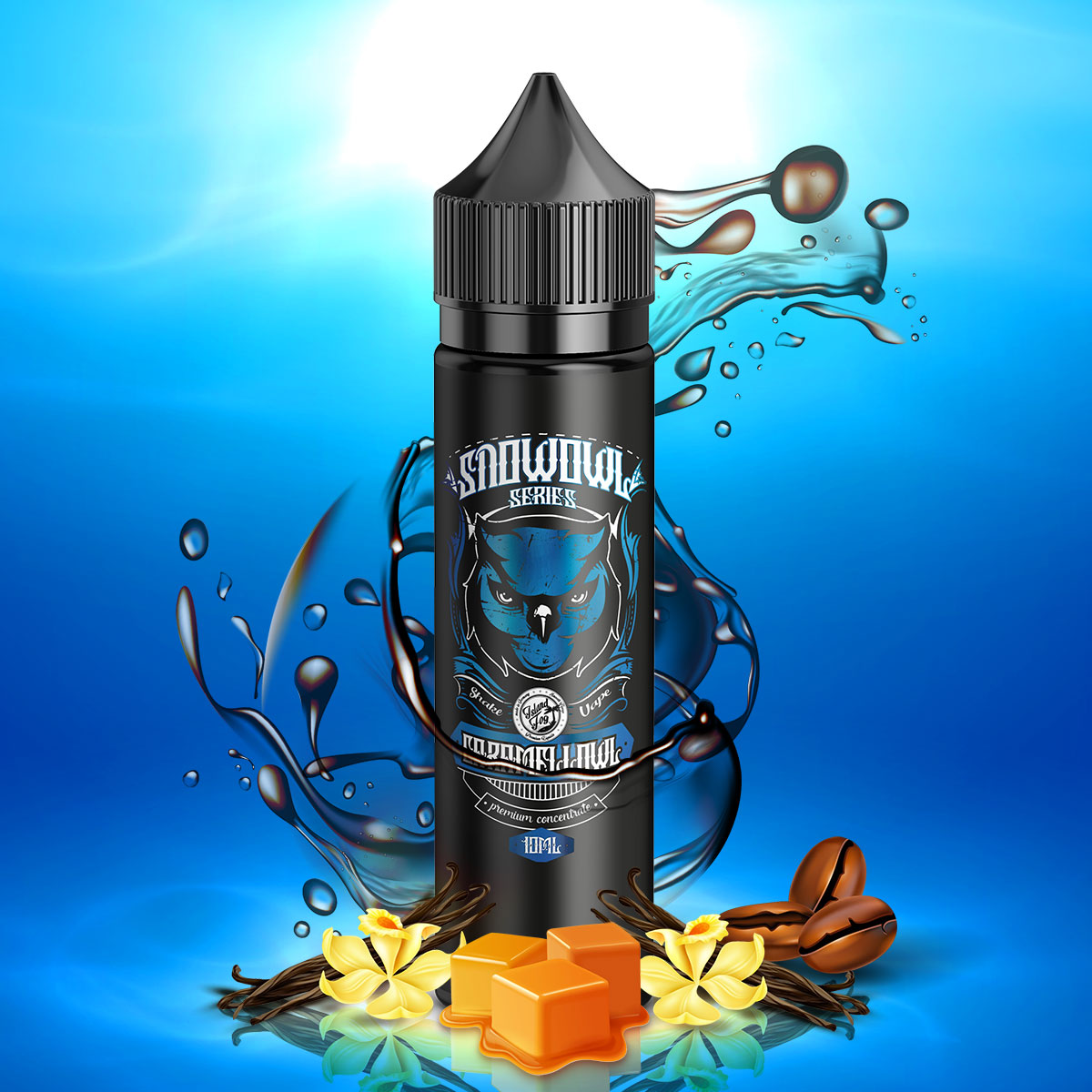 Snowowl - Caramell Owl - 10ml Longfill