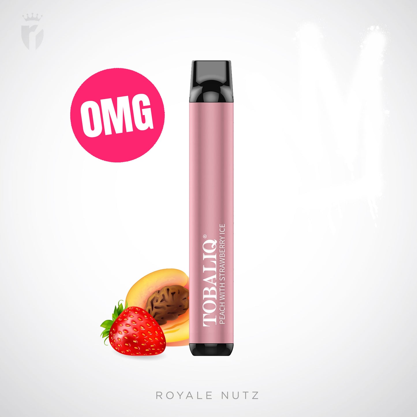 Tobaliq 600 - Peach with Strawberry Ice