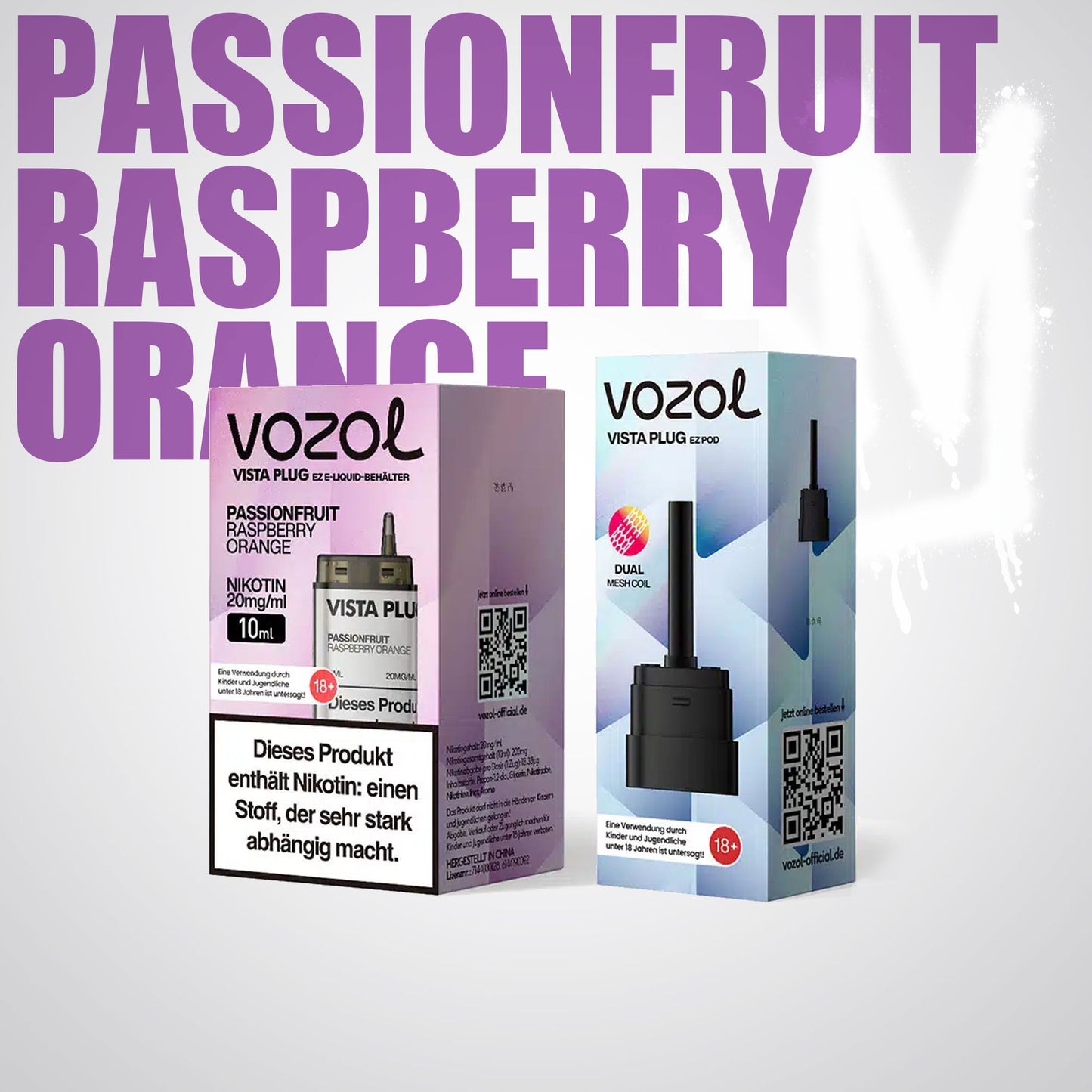 Passionfruit Raspberry Orange - Pod