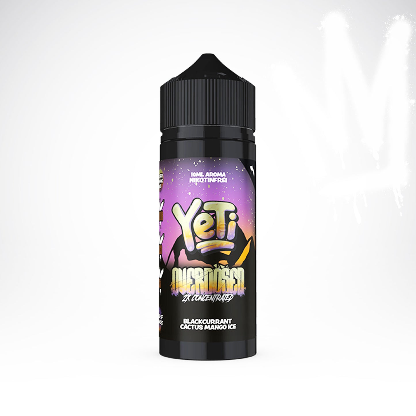 Blackcurrant Cactus Mango Ice - Yeti Overdosed - 10ml Longfill