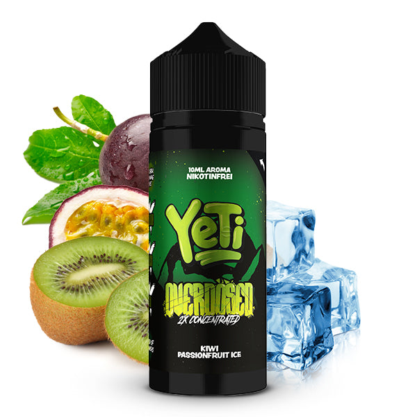 Yeti - Overdosed Kiwi Passionfruit Ice - 10ml Longfill