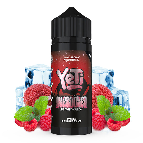 Yeti - Overdosed Lychee Raspberry Ice - 10ml Longfill
