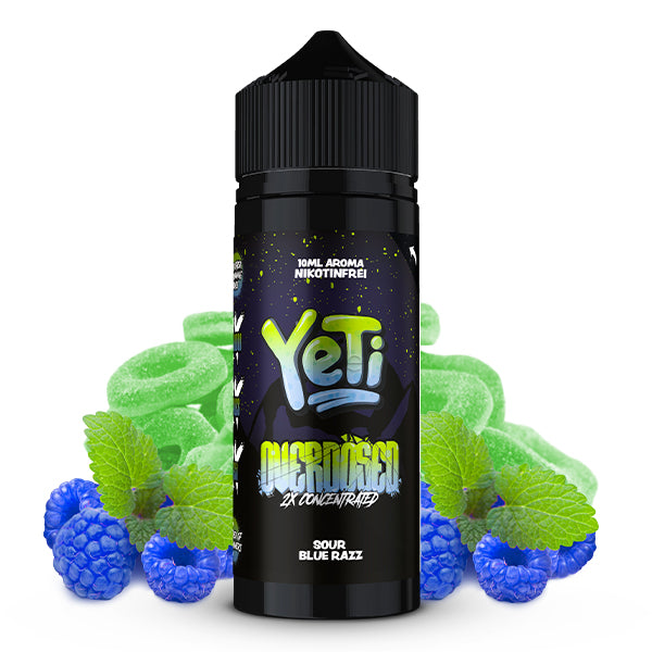 Yeti - Overdosed Sour Blue Razz - 10ml Longfill