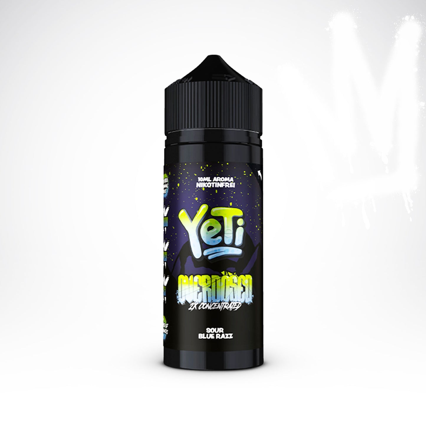 Sour Blue Razz - Yeti Overdosed - 10ml Longfill
