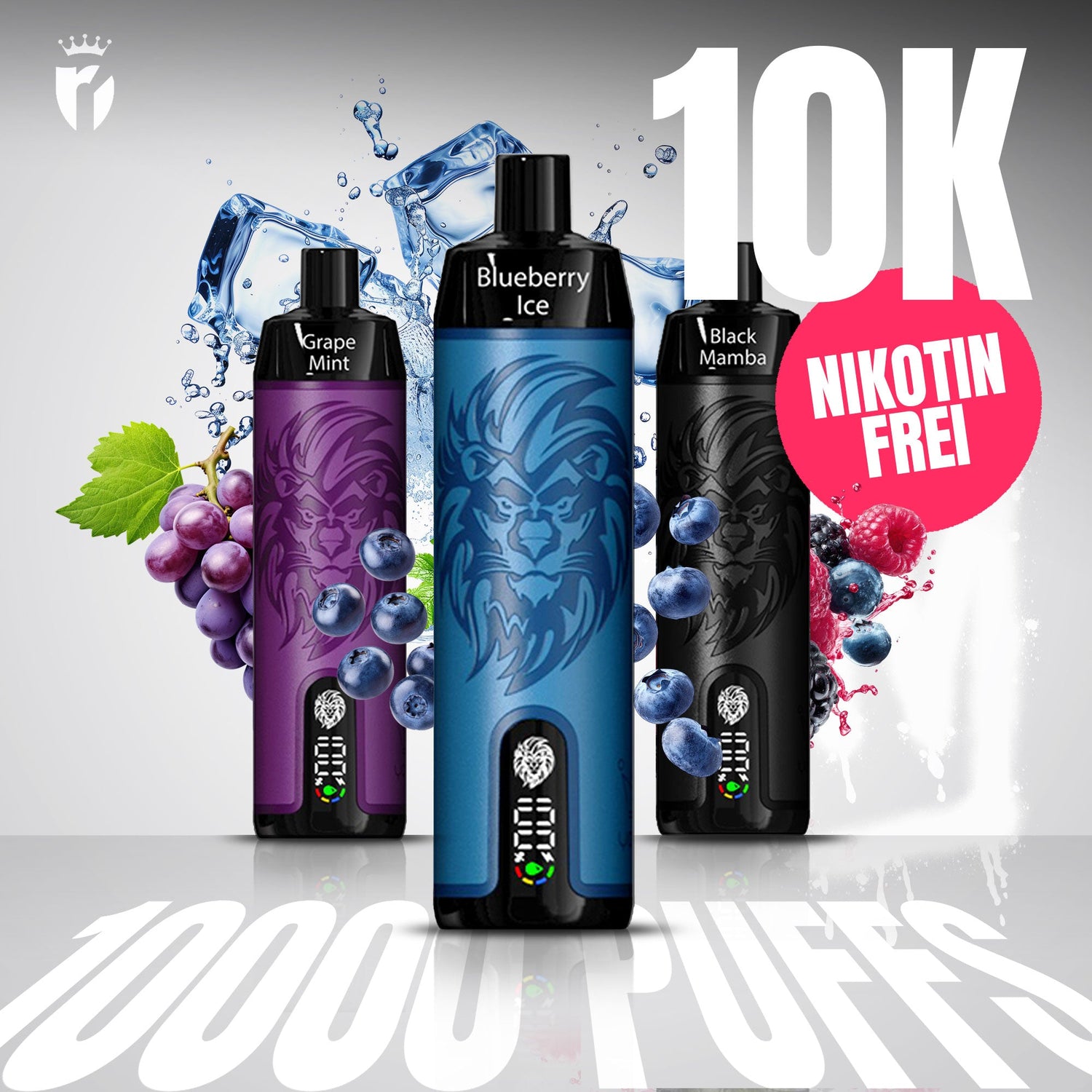 X Lion Vapes 10K