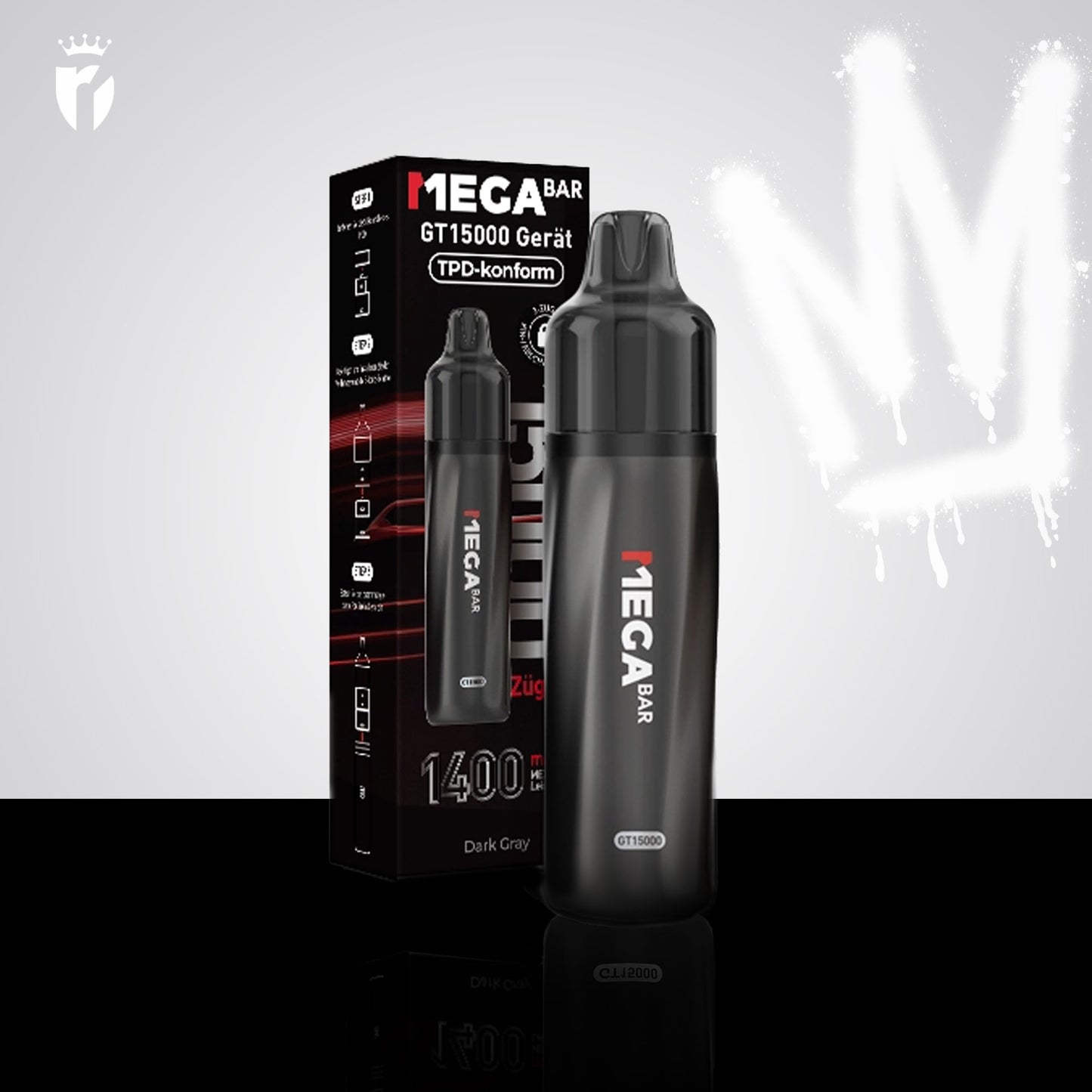 MegaBar - GT15000 - Schwarz