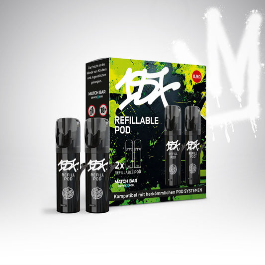 187 Strassenbande - Refillable Pods (MatchBar) - 2 Stück - 0,9 Ohm
