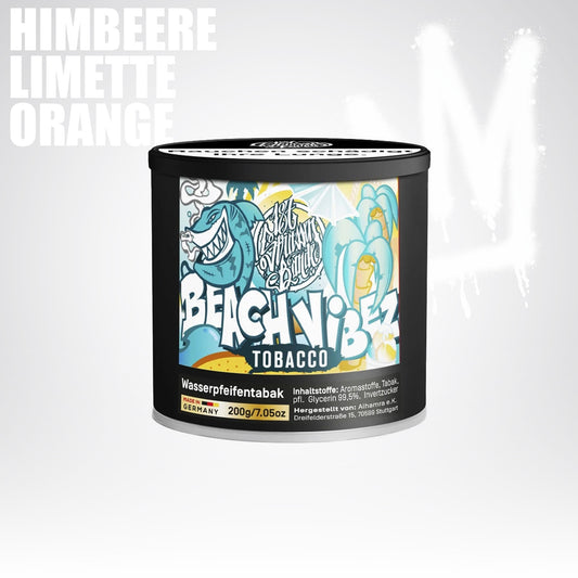 187 Shisha Tabak 200g - Beach Vibez