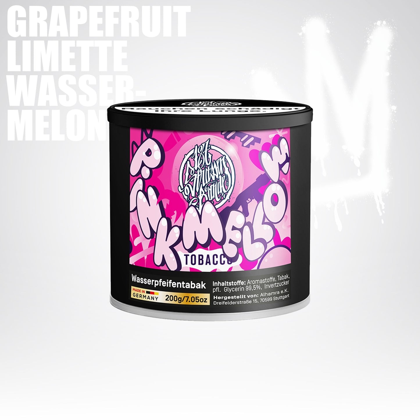 187 Shisha Tabak 200g - Pink Mellow