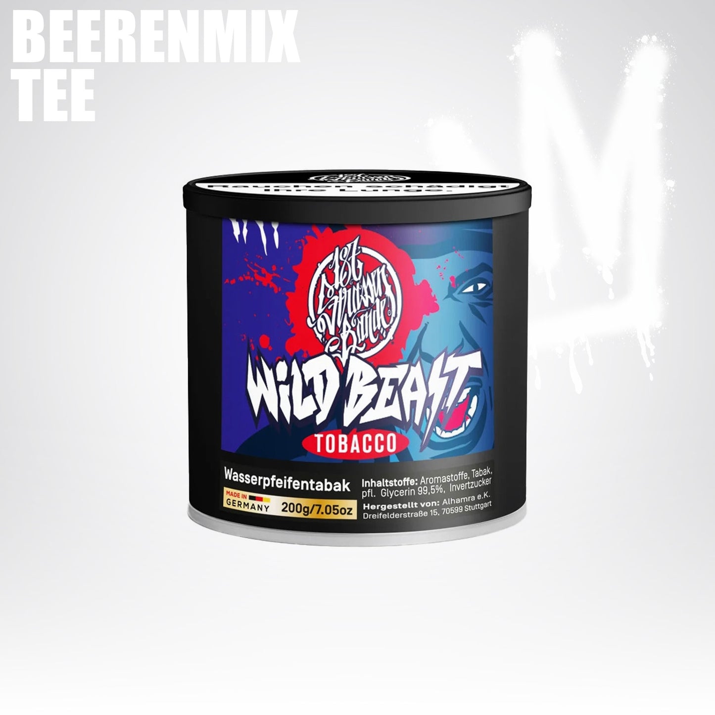 187 Shisha Tabak 200g - Wild Beast