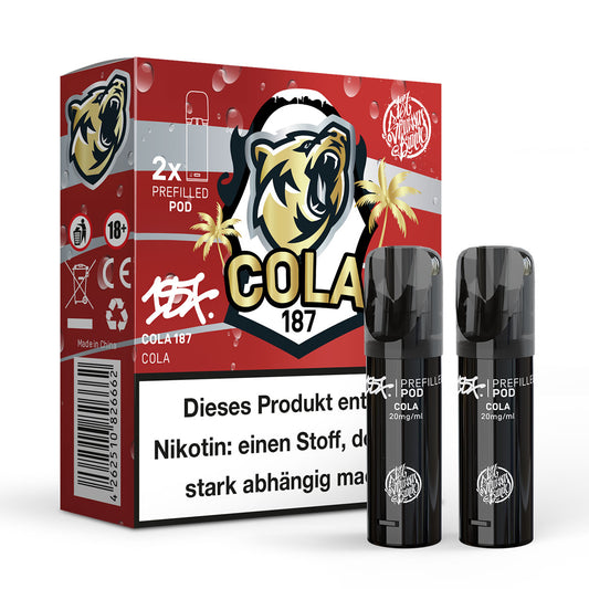 Cola 187 - 20mg/ml - Prefilled Pods (MatchBar) (2 Stück)