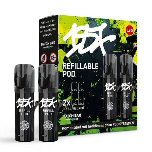 187 Strassenbande - Refillable Pods (MatchBar) - 2 Stück - 0,9 Ohm