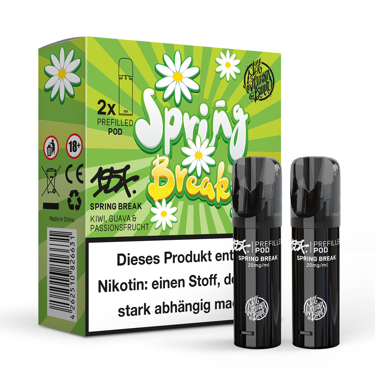 Spring Break - 20mg/ml - Prefilled Pods (MatchBar) (2 Stück)