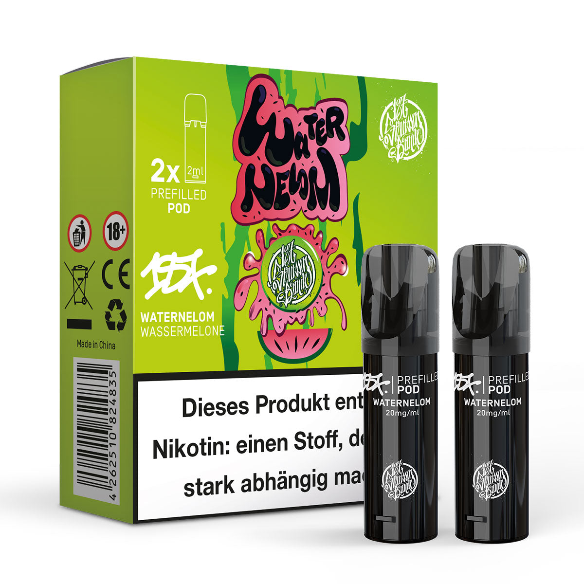 Waternelom - 20mg/ml - Prefilled Pods (MatchBar) (2 Stück)