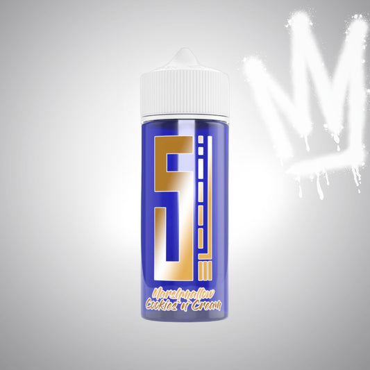 Marshmallow Cookies n Cream - 5 Elements Blue Series - 10ml Longfill