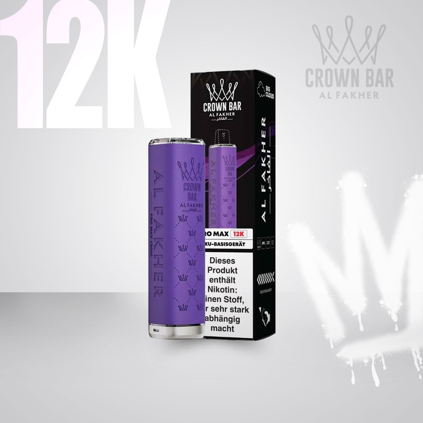 Al Fakher 12K Pro Max - Basisgerät