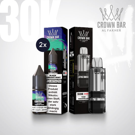 Blackcurrant Mint - Podtank + 2x Liquid 20mg