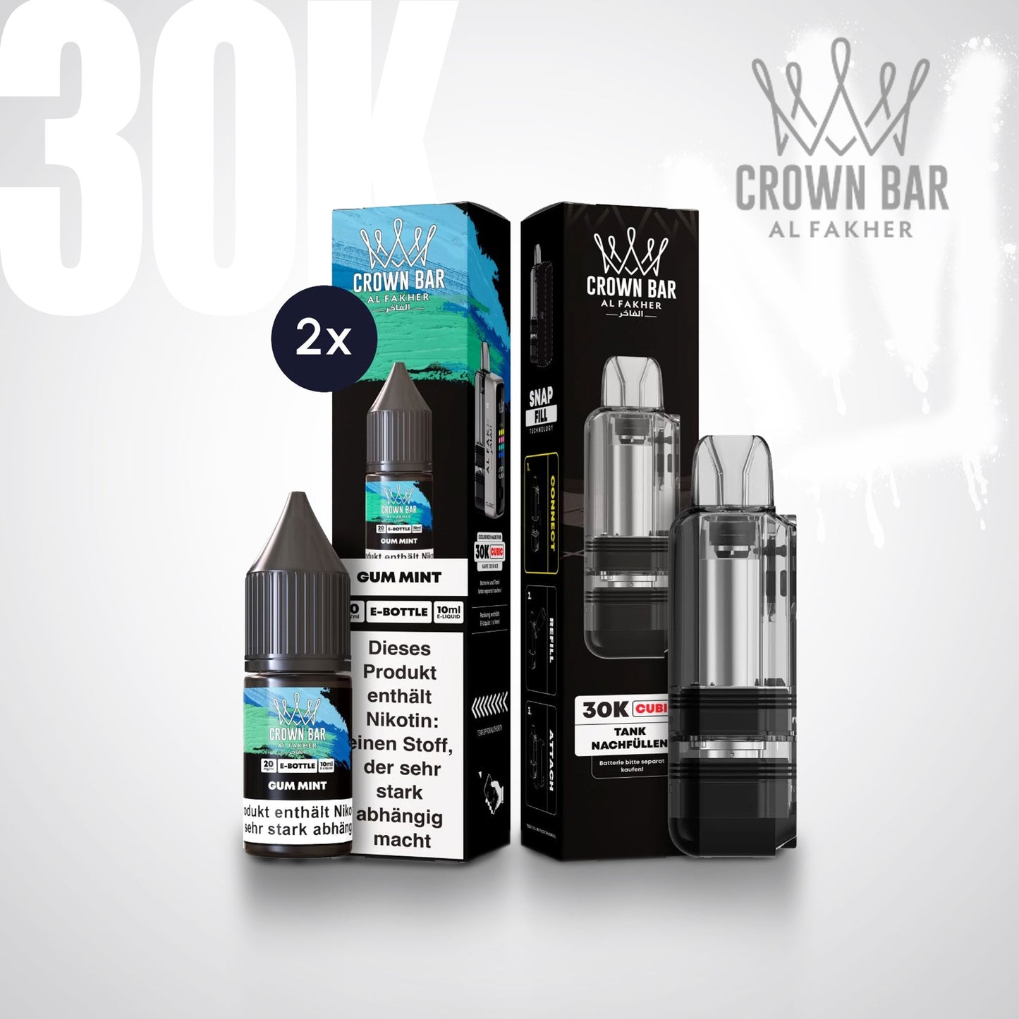 Gum Mint - Podtank + 2x Liquid 20mg